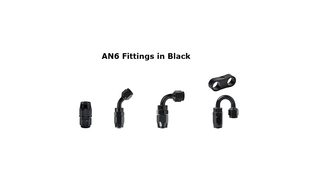 AN Fittings - Black