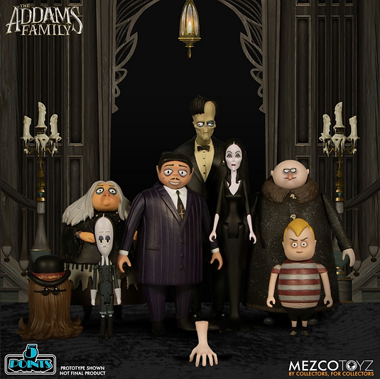 5 POINTS The Addams Family - The Complet