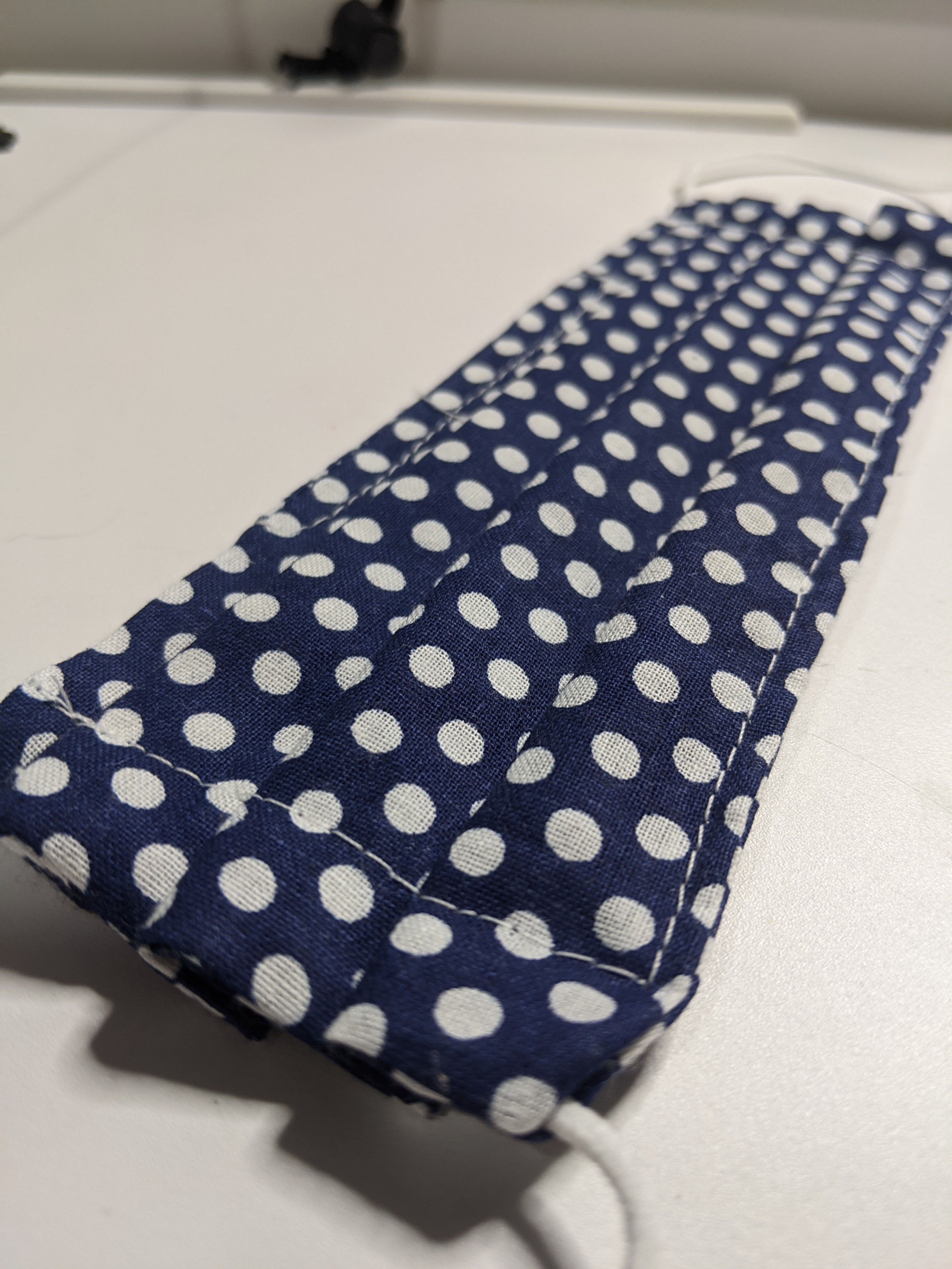 Blue / White Spotted