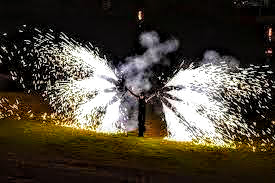 Pyrotechnie Fans
