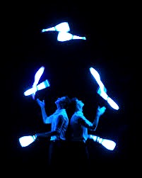 jongleur lumineux