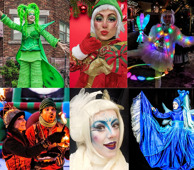 divertissement Parade et animations amuseurs publics Montréal Québec