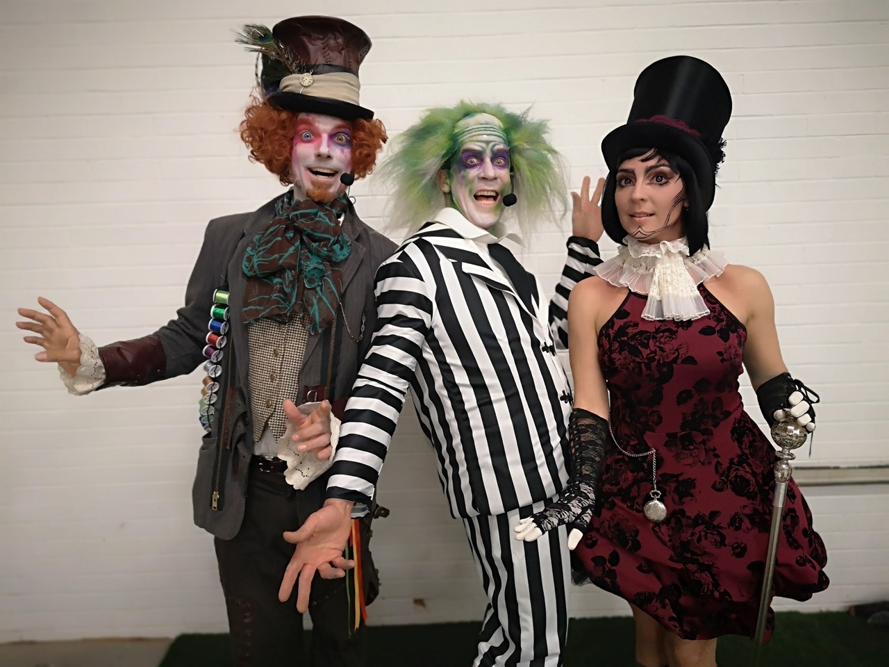 animation Tim Burton captivant le public lors d’un événement corporatif ou privé Québec