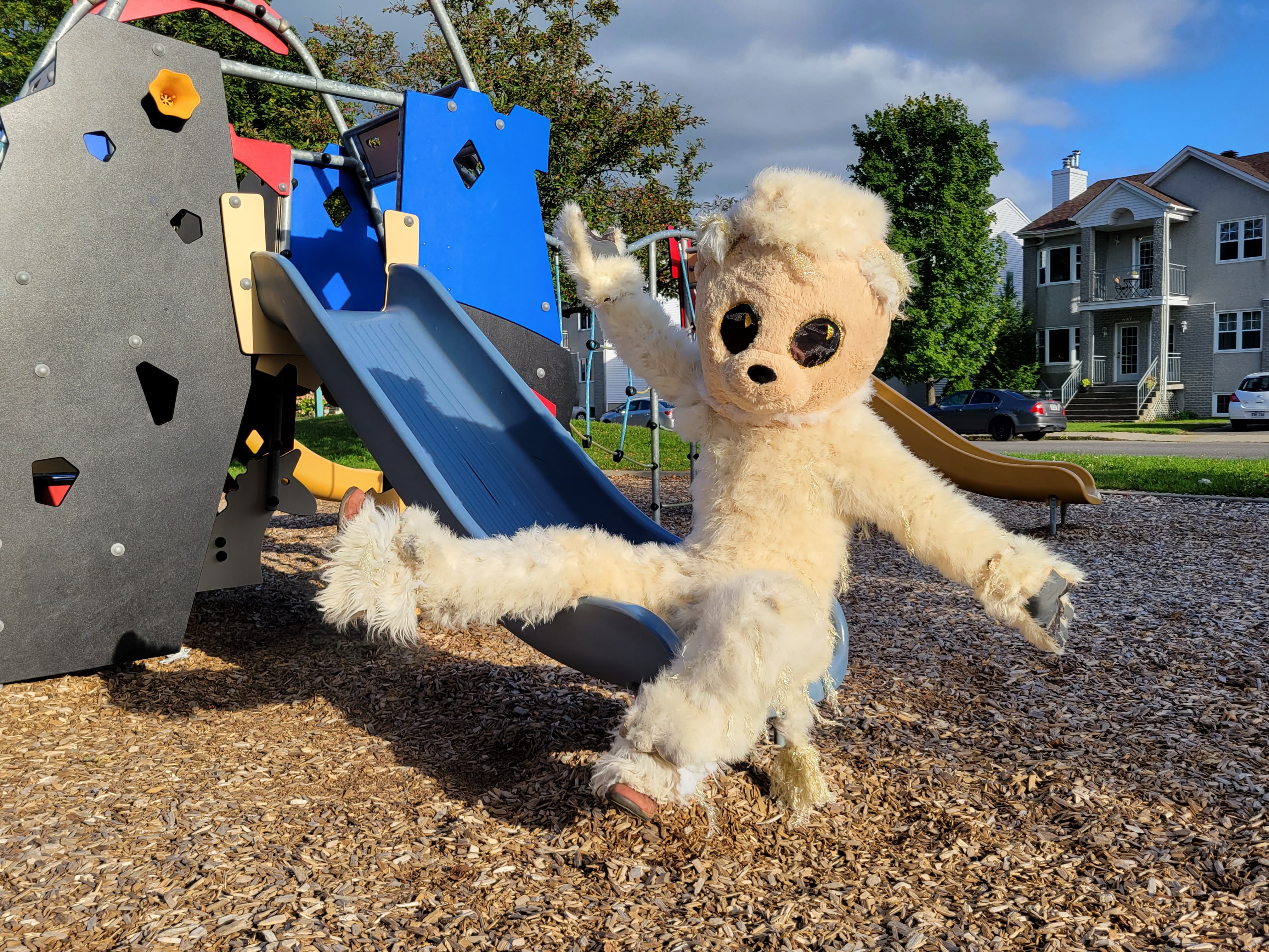  Mascotte Ourson Été