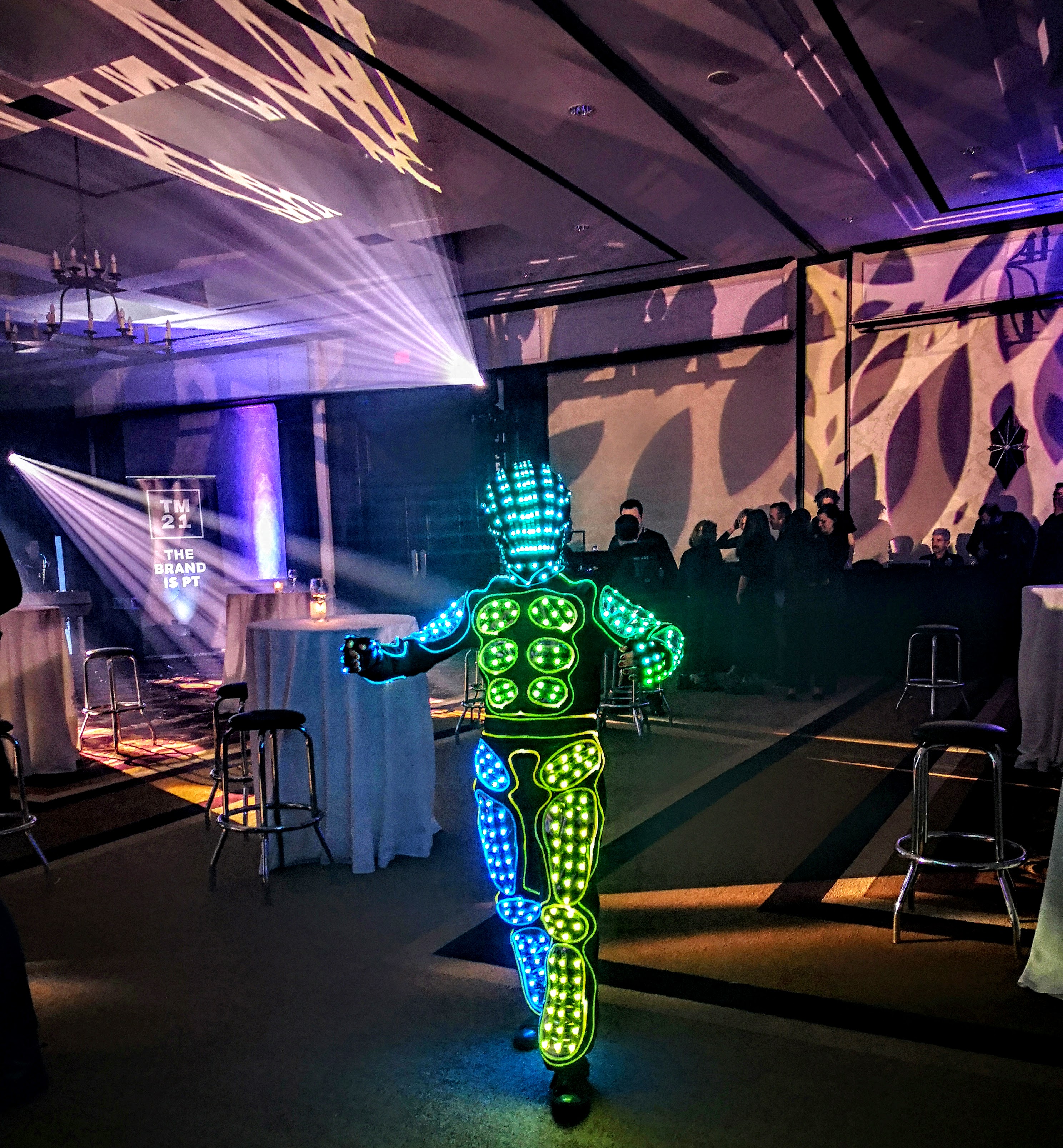 robot danseur, Quebec