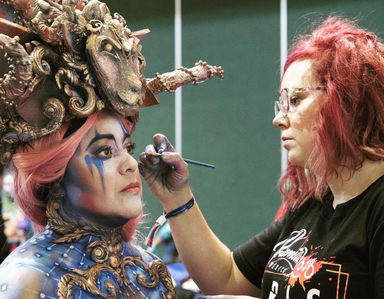 Bodypainting à engager