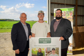 Bourse agricole : jusqu'au 13 novembre pour tenter votre chance!