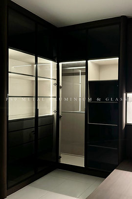 Glass Casement Wardrobe