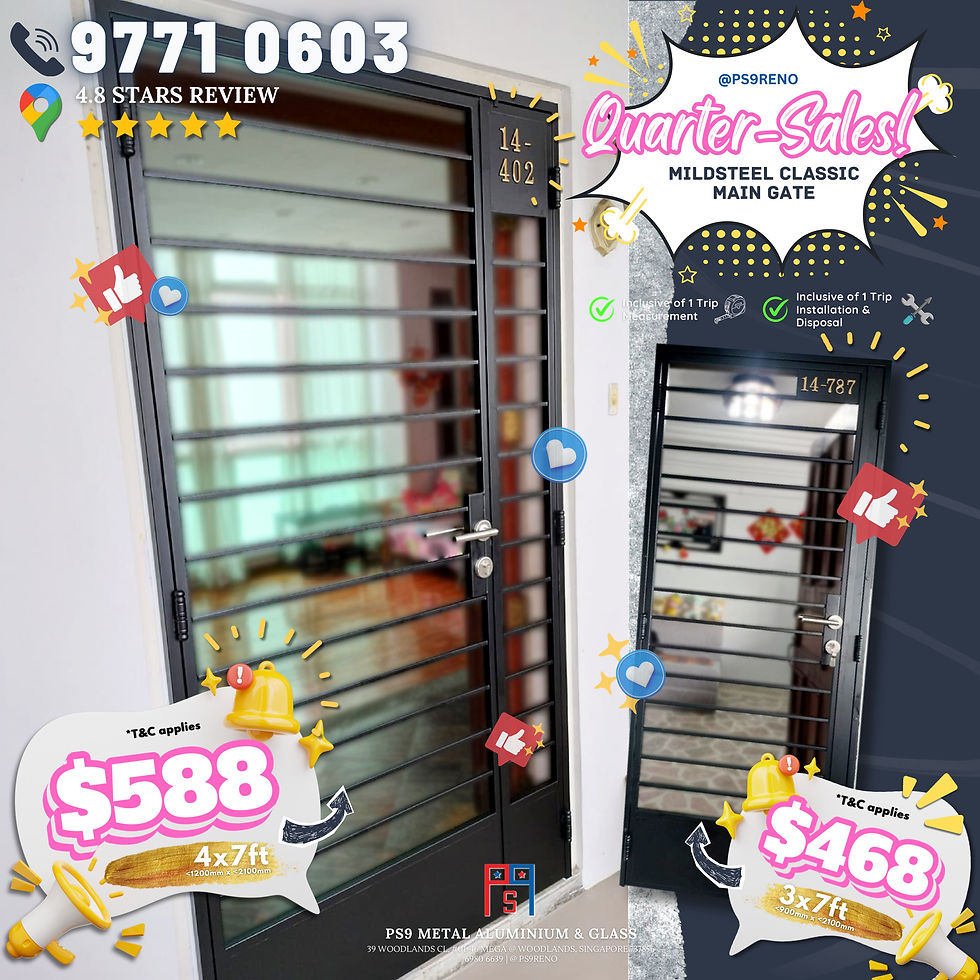 Quartely Gate Promotion Slaes - April to July 2026