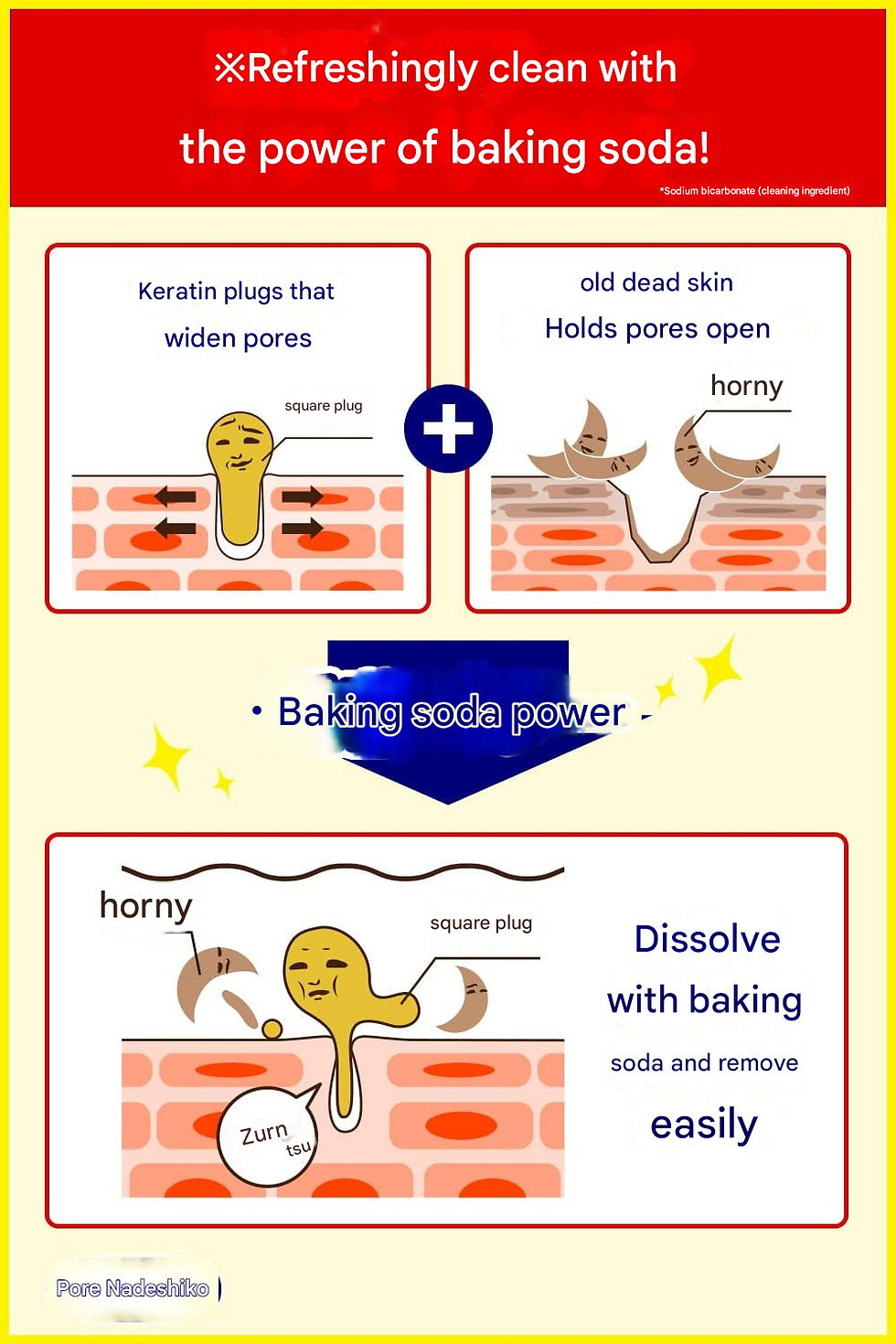 الصورة المصغرة: Keana Nadeshiko Baking Soda Scrub Face Washing Powder (100ml)