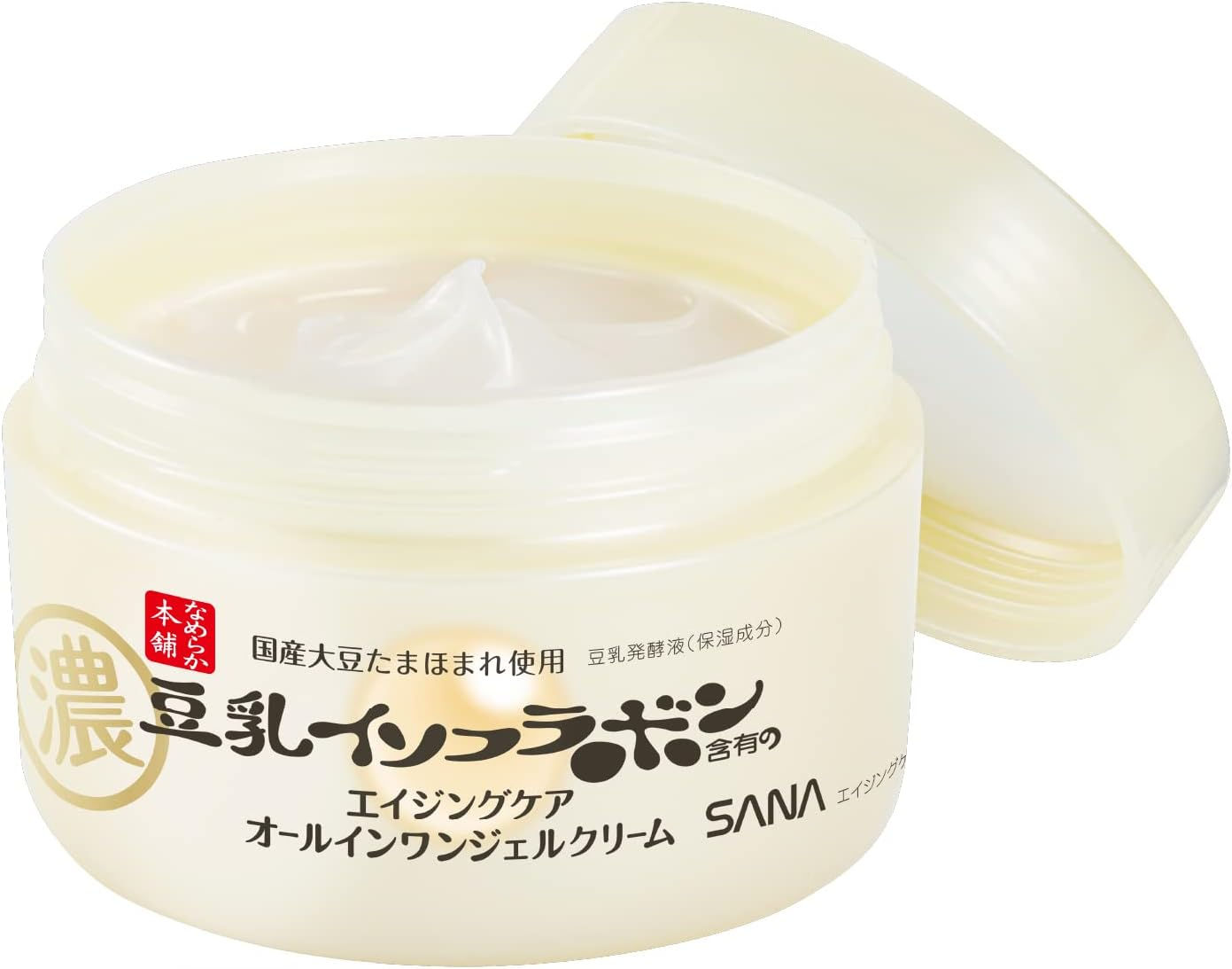 Nameraka Honpo Wrinkle Gel Cream N All-in-One Body 100g