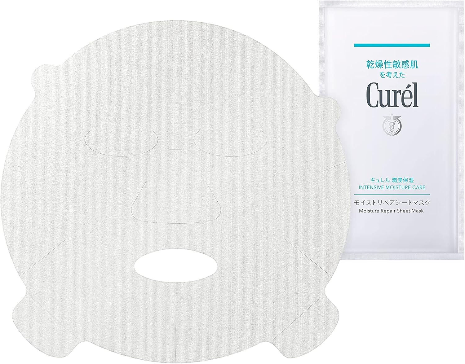 Curel Moisturizing Moisture Repair Sheet Mask White 4 Sheets