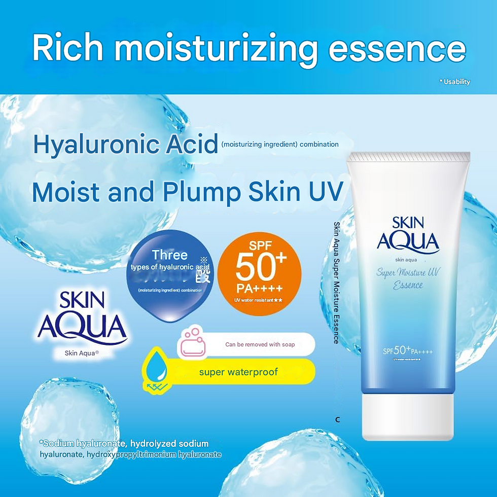 الصورة المصغرة: SKIN AQUA Super Moisture UV Essence, Sunscreen, SPF50+, PA+++ (80 g)