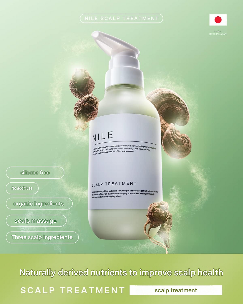 Thumbnail: NILE Men's Scalp Treatment (Non-Silicone) – La France Scent
