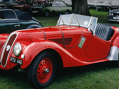 Red Antique Car