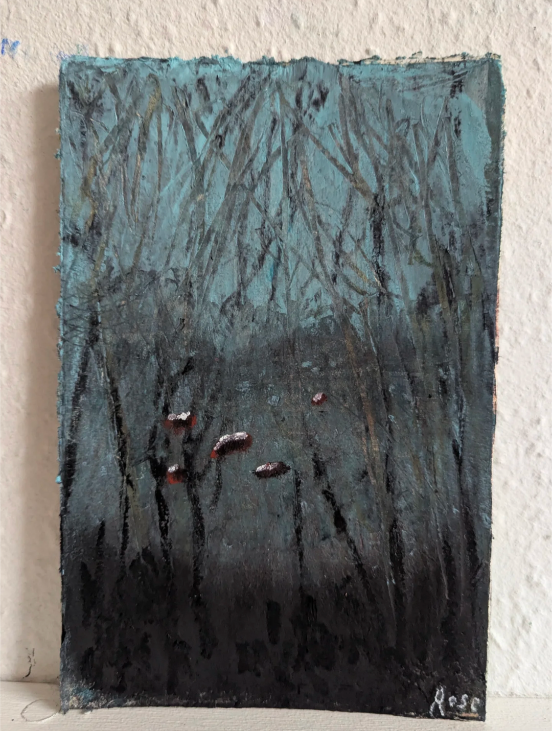 Dusk at St Catherines Hill, Winchester