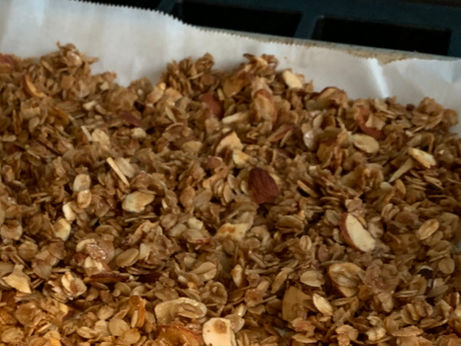 Easy recipe for fresh granola.