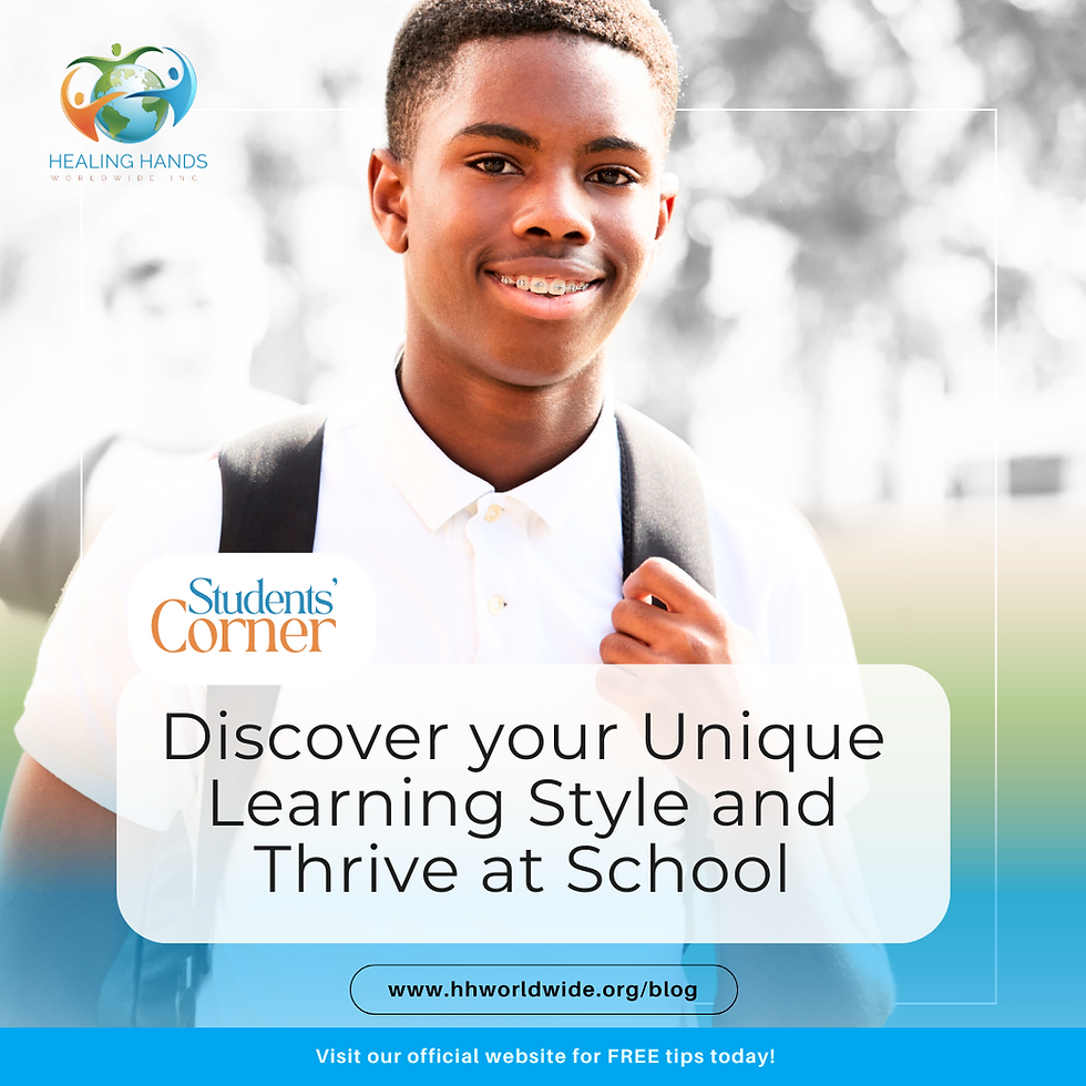 Discover Your Unique Learning Style and Thrive at School