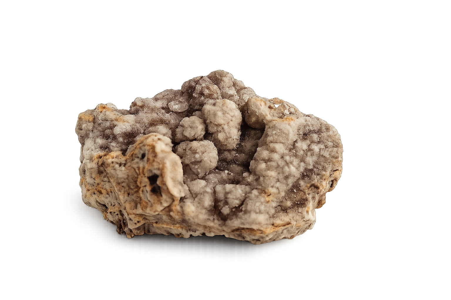 Mini geodo Natural com Formação Botrioidal e Drusa de Quartzo