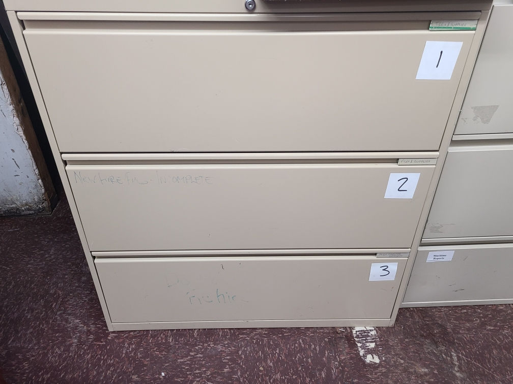 Three Drawer Filing Cabinet