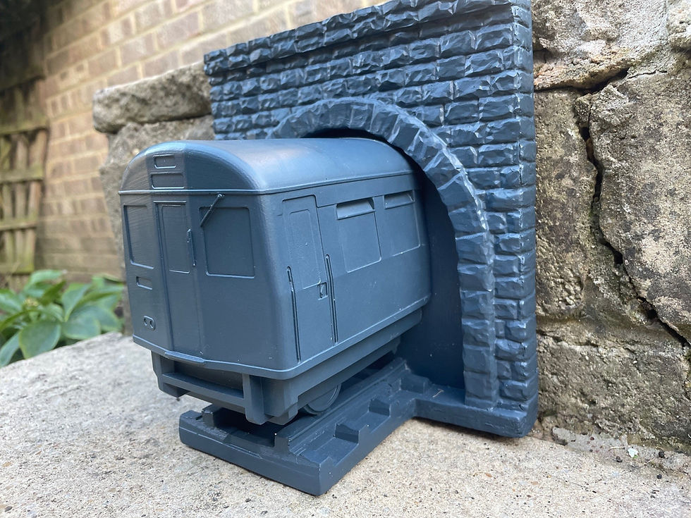 Thumbnail: Big Met and Tunnel Bookend Pair