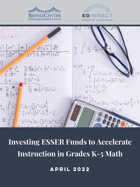 Investing ESSER Funds to Accelerate Instruction in Grades K-5 Math