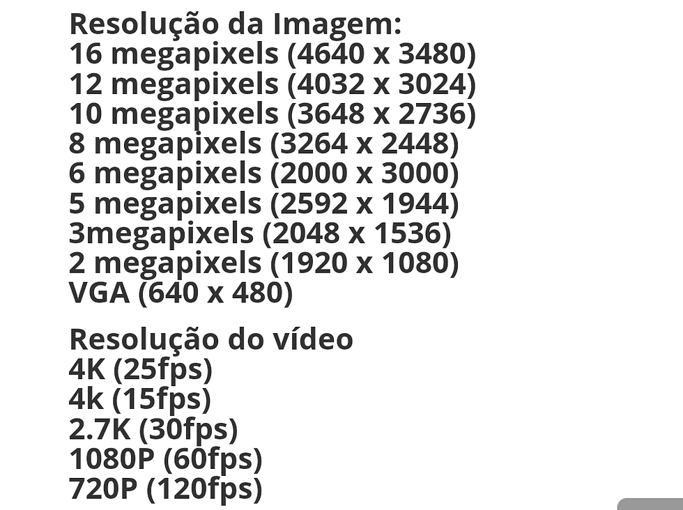 Miniatura: Câmera 4K