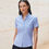 Thumbnail: Henbury Ladies Modern Short Sleeve Regular Fit Oxford Shirt