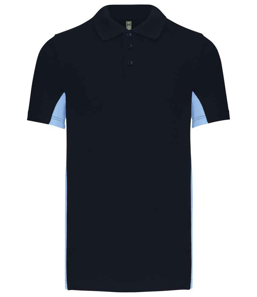 Thumbnail: Kariban Flag Poly/Cotton Piqué Polo Shirt