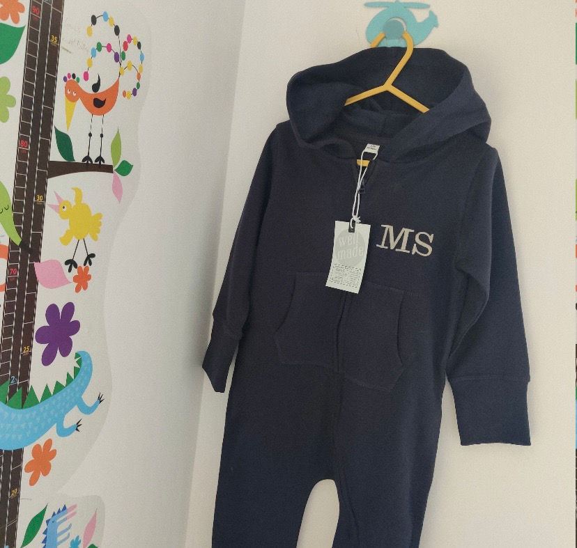 Thumbnail: Personalised Initial Onesie