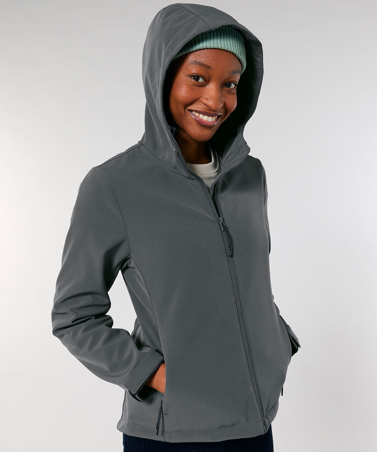 Womens Stella Discoverer hooded softshell (STJW159)