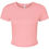 Thumbnail: Bella Ladies Micro Rib Baby T-Shirt