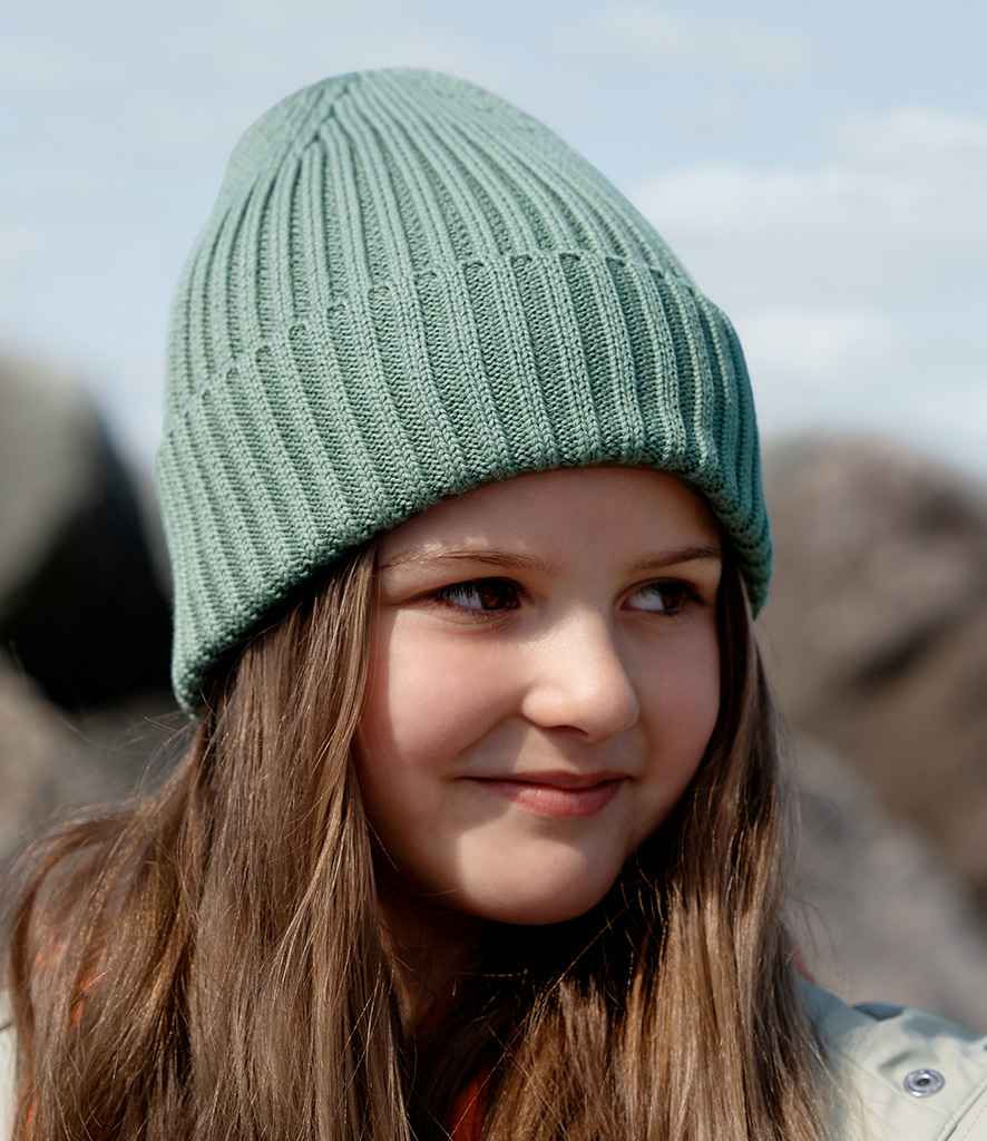 Thumbnail: Beechfield Kids Organic Cotton Beanie