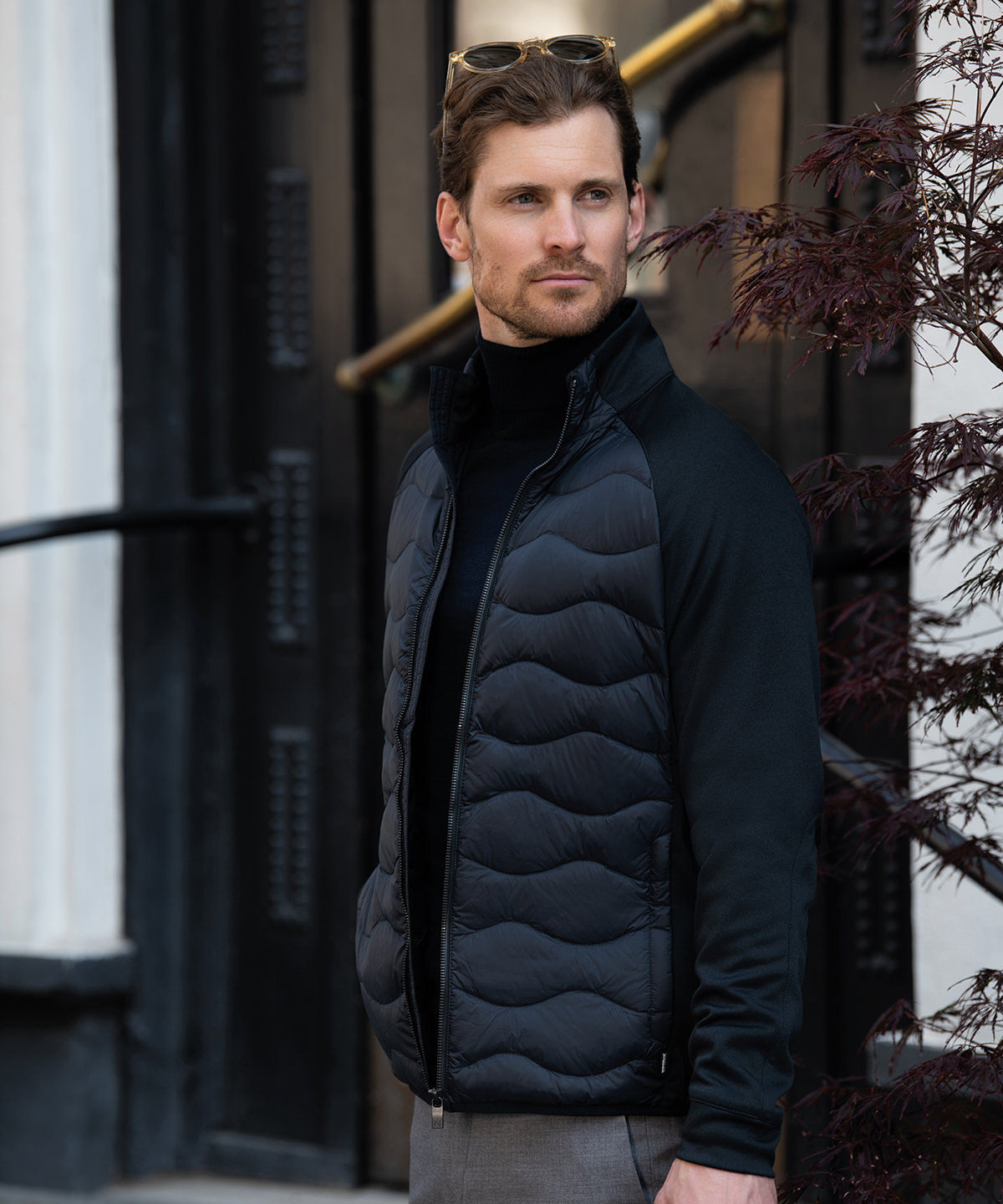 Stillwater premium hybrid down jacket