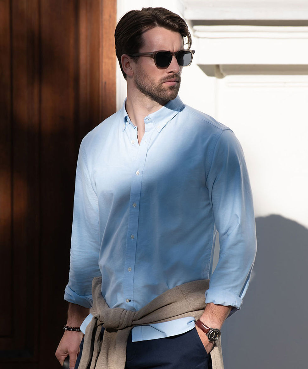 Rochester modern fit classic Oxford shirt