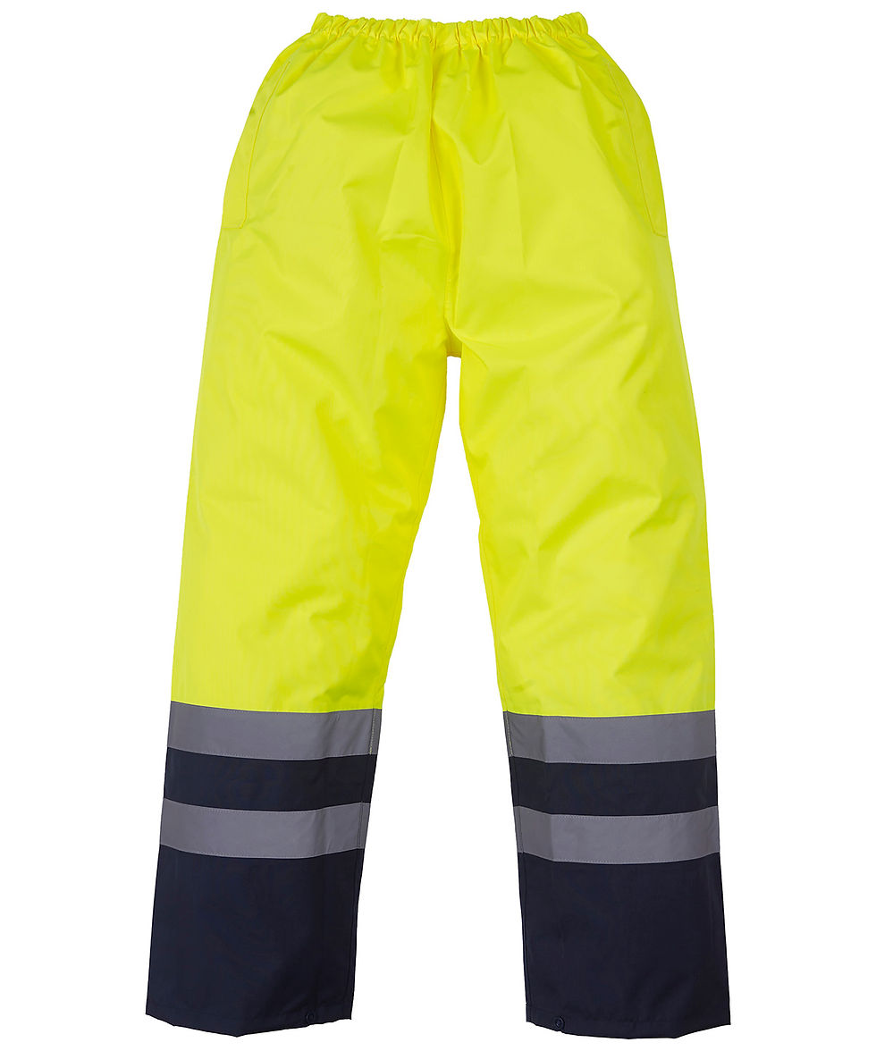 Thumbnail: Hi-vis waterproof overtrousers (HVS463)