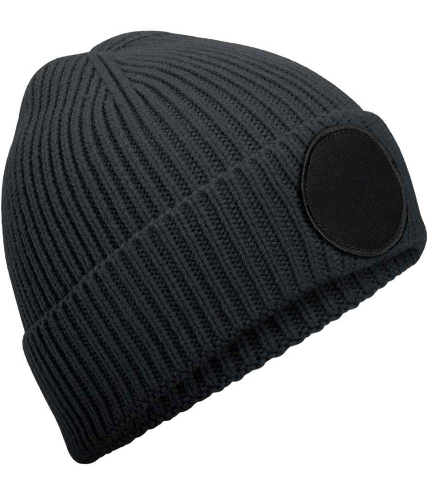 Thumbnail: Beechfield Circular Fashion Patch Beanie