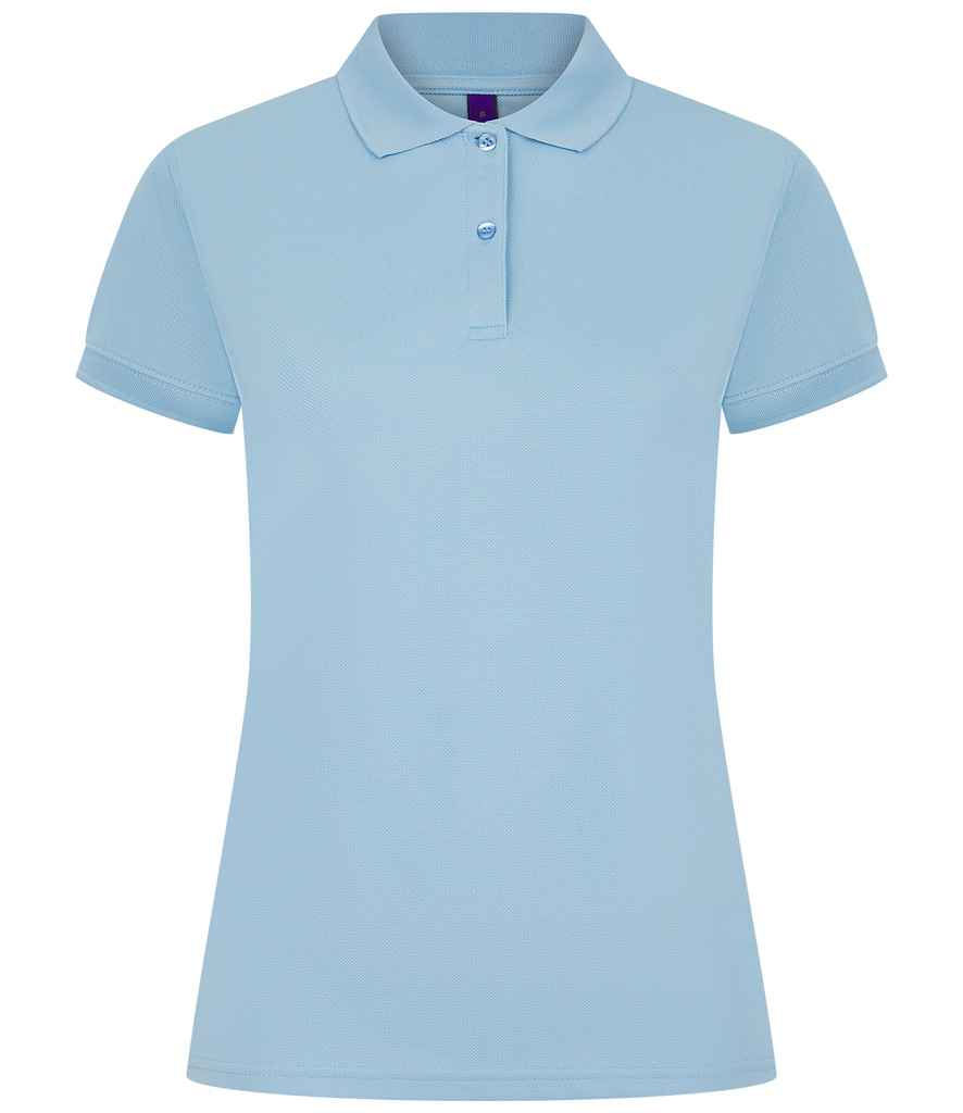 Thumbnail: Henbury Ladies Coolplus® Wicking Piqué Polo Shirt