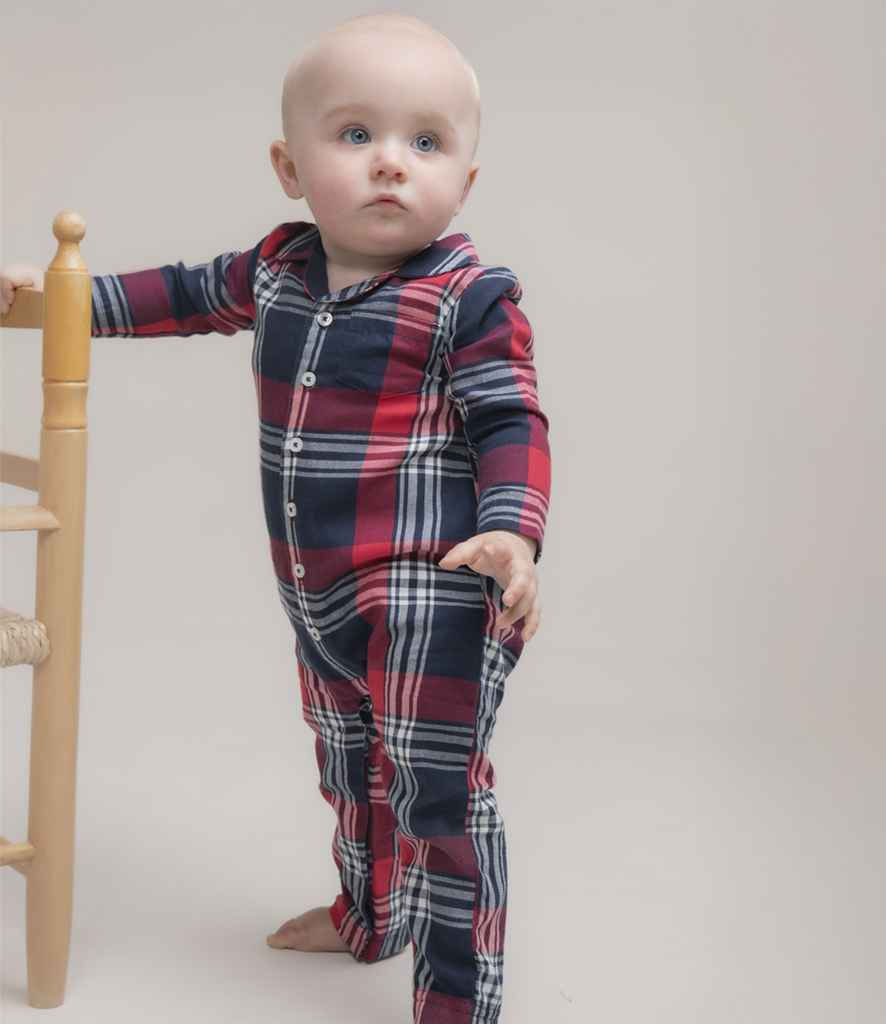 Larkwood Baby/Toddler Tartan All In One