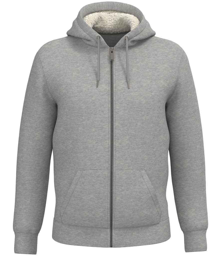 Thumbnail: Native Spirit Unisex Sherpa lined Full Zip Sweatshirt