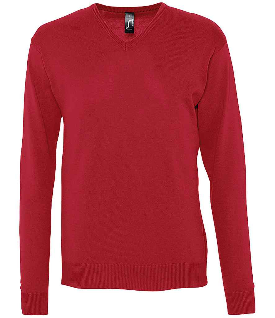 Thumbnail: SOL'S Galaxy Cotton Acrylic V Neck Sweater