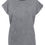 Thumbnail: Women's acid washed extended shoulder tee