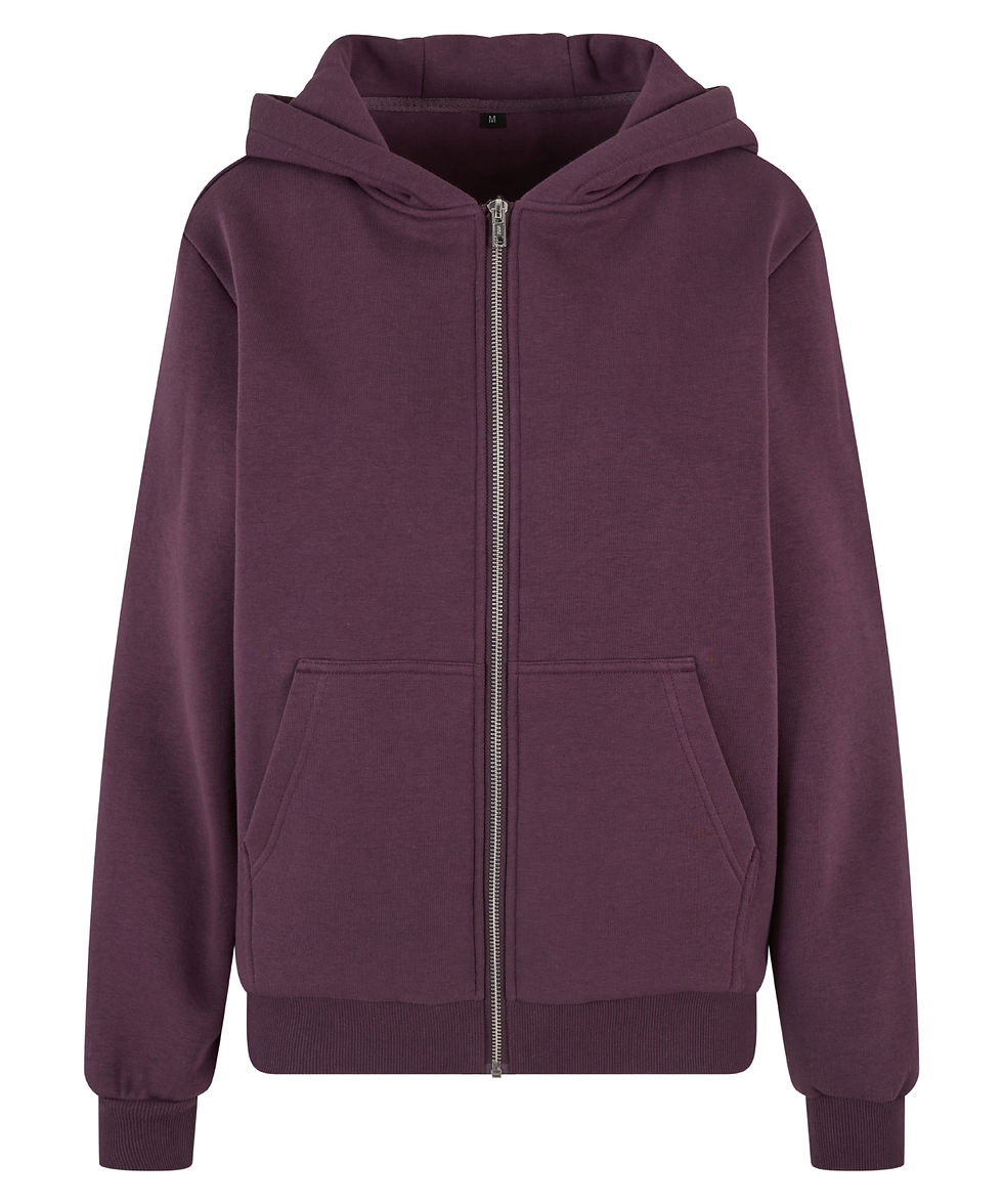 Thumbnail: Womens fluffy zip hoodie