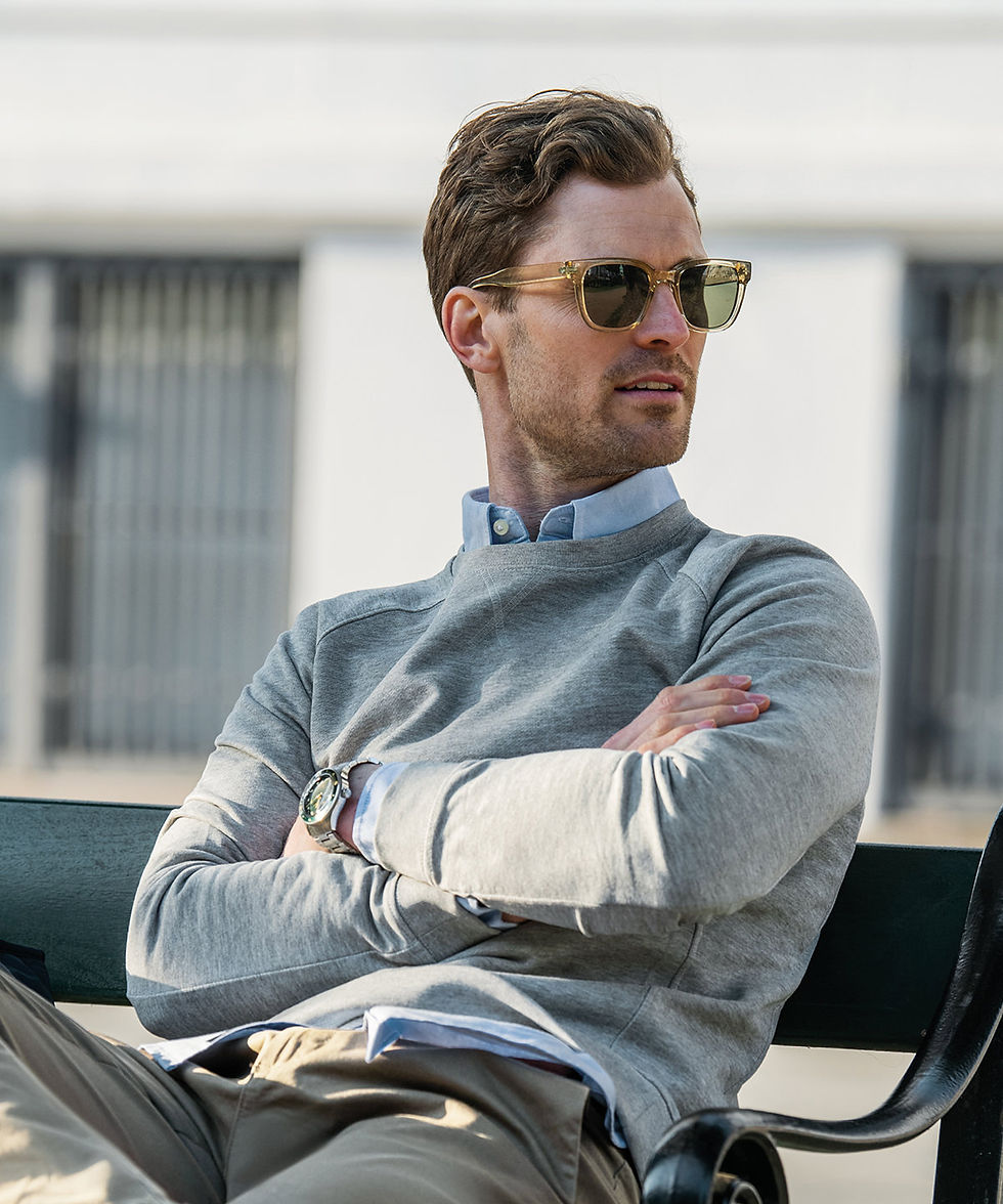 Newport luxury lightweight crewneck