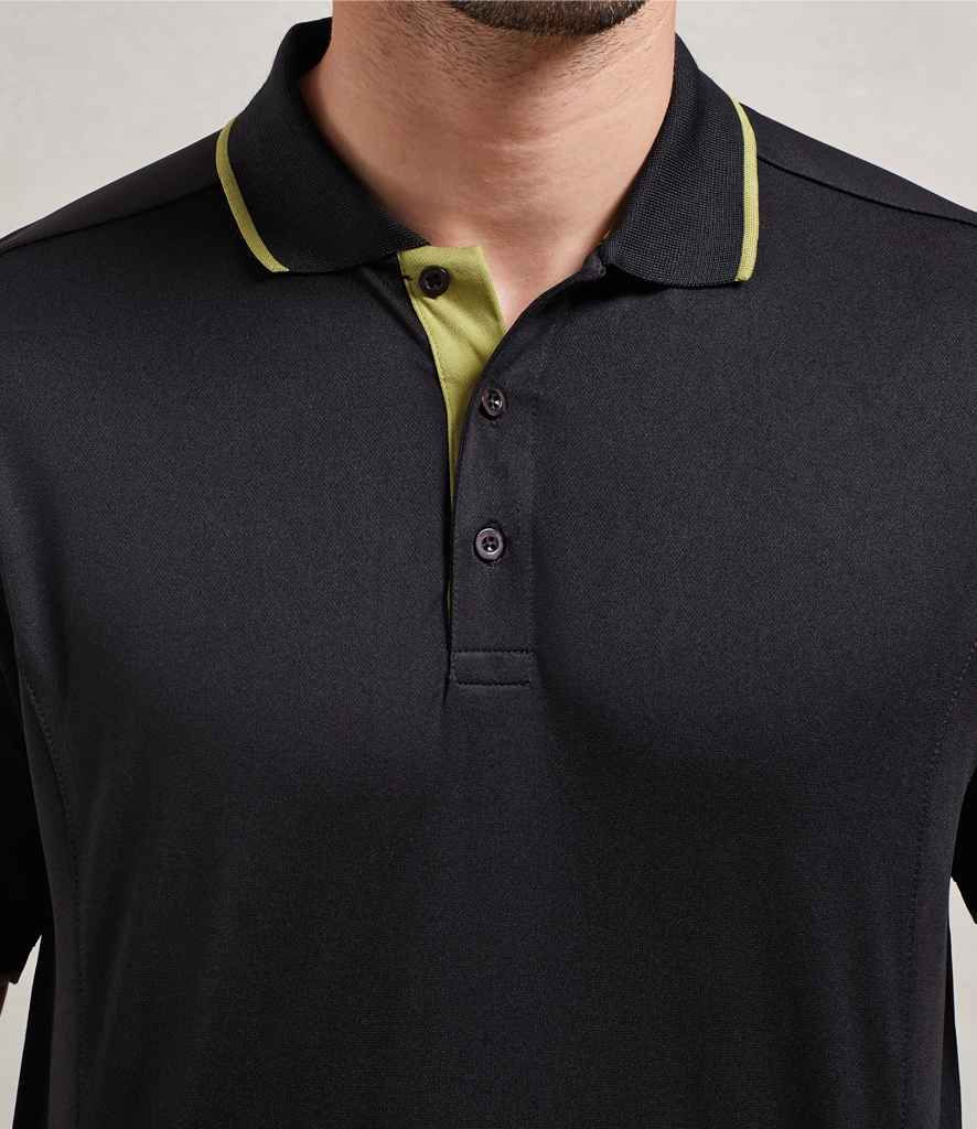 Premier Contrast Coolchecker® Piqué Polo Shirt