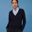 Thumbnail: Henbury Ladies Lightweight V Neck Cardigan