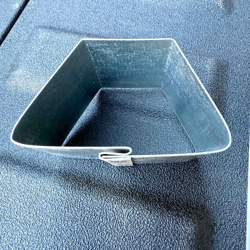 He whipped up a quick "coffin lock" to ensure it was what I needed and then went to work.