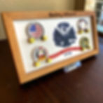 Thumbnail: Army - 4 Coin Display (Engrave-able)