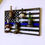 Thumbnail: 2x3 Foot Police Flag Whiskey Holder