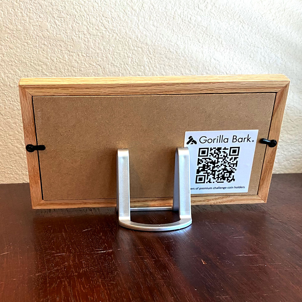 Thumbnail: Texas - 3 Badge Display (Engrave-able)